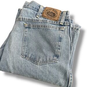 Wrangler Blue Ridge Clothing Company Mens Light Wash Denim‎ Jeans Size 38x34